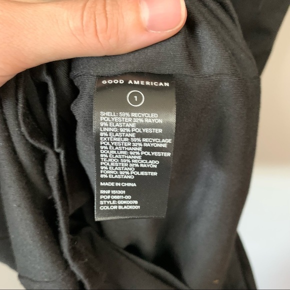 Good American Sundown Bodycon Mockneck Dress - Picture 5 of 5